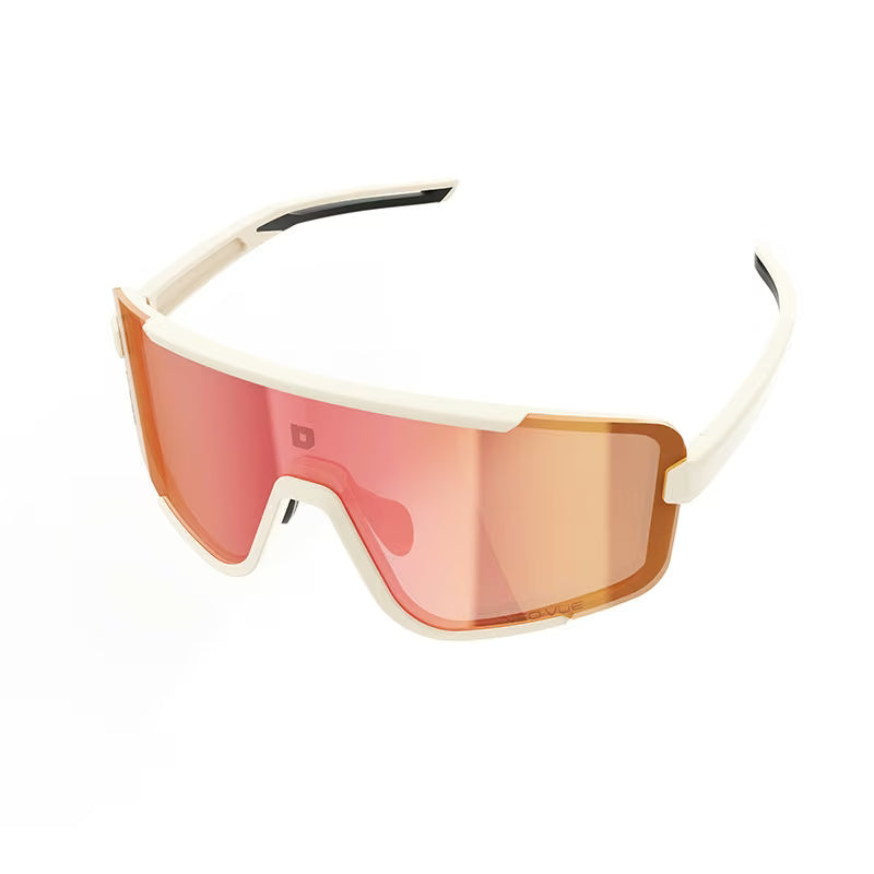 ULAC Neo Vue HOKO Off White / Rally Red Photochromic
