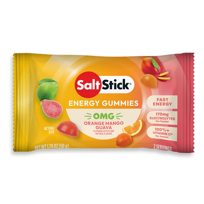 Saltstick OMG! (Orange Mango Guava) Energy Gummies