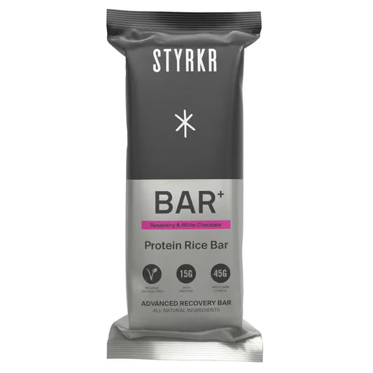 Styrkr BAR+ Recovery Raspberry & White Chocolate