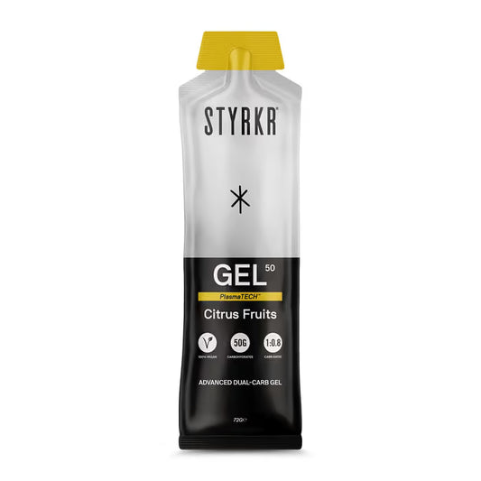 Styrkr GEL50 Citrus Fruits Dual-Carb Energy Gel