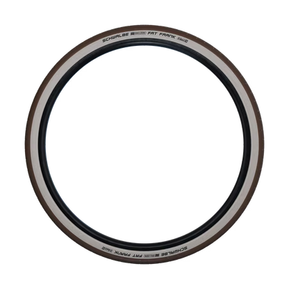 Schwalbe Motion Fat Frank - Brown/White Wall 26"