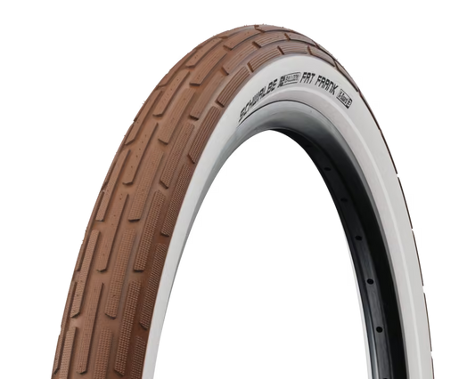Schwalbe Motion Fat Frank - Brown/White Wall 26"